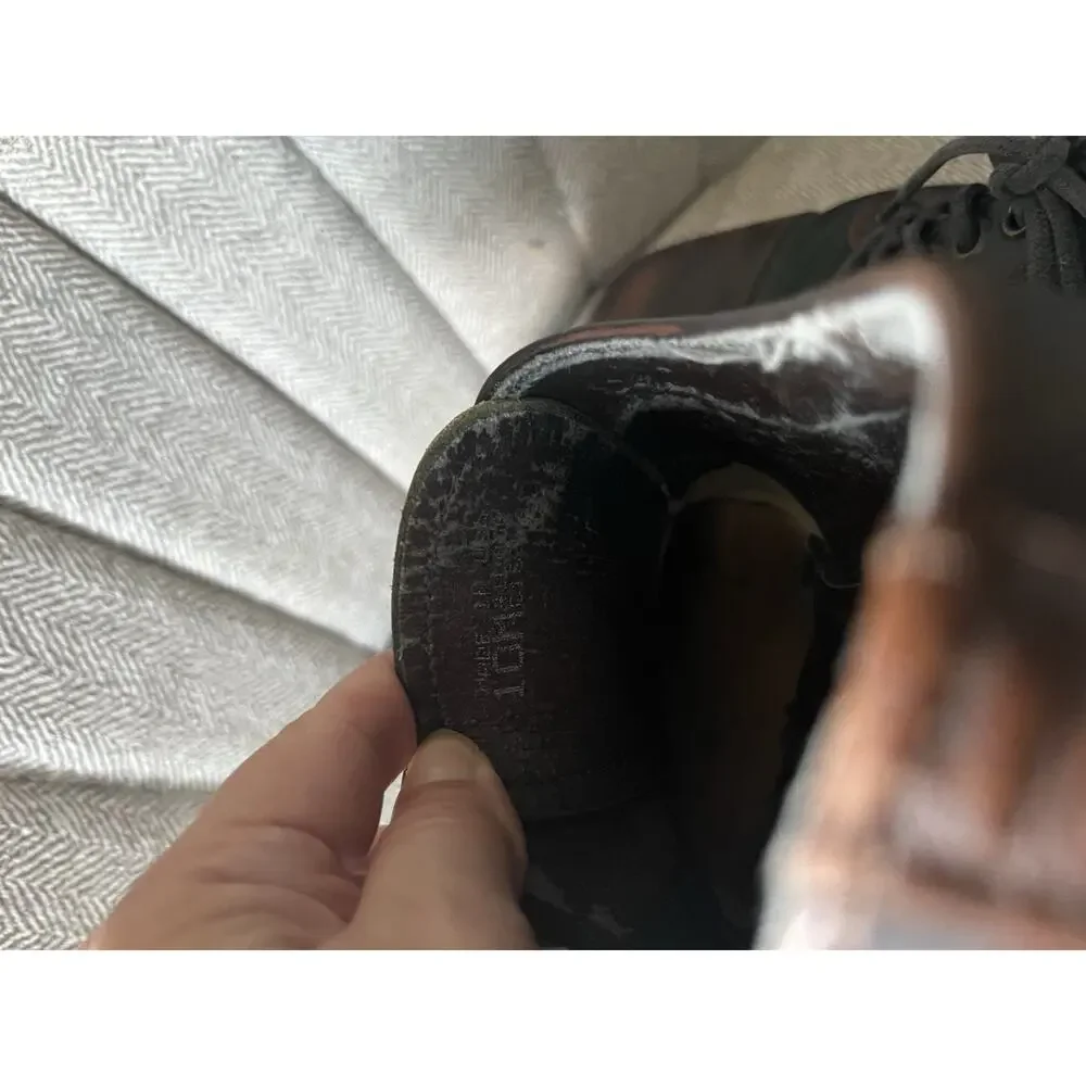 Dexter Brown And Green Saddle Oxford Shoes